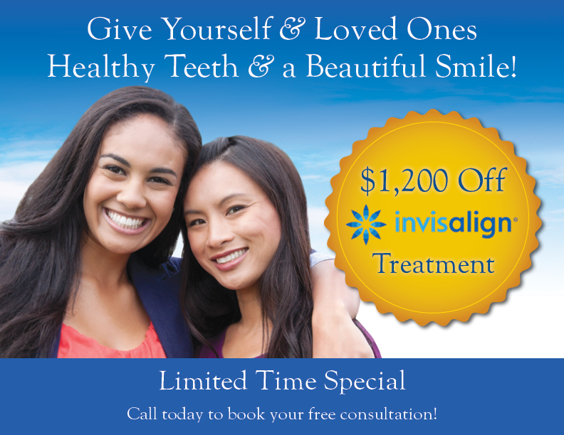 Invisalign Promotion $1,200 Off
